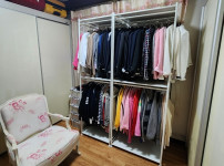 단독주택 옷 방 정리
